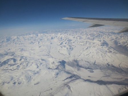 We'll depart Anchorage by air, heading west over the massive Alaska Range on our way to Nome...