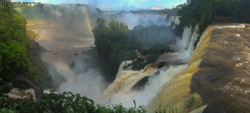 We will end our trip at the world famous Iguazu Falls…