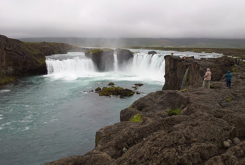 The north-east is home to several impressive waterfall two of which we will visit, Goðafoss (the waterfalls of the Gods)…