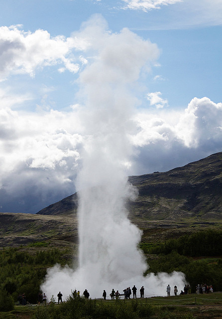 …or this gushing geyser.