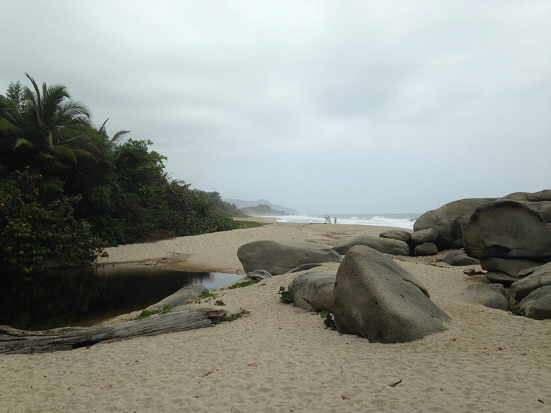 …the magical and relaxing beaches of the Tayrona National Park…