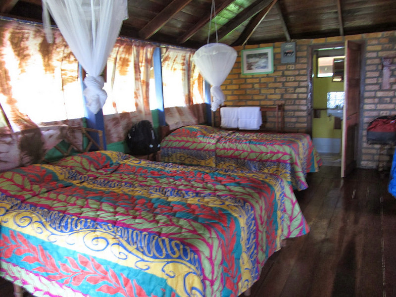 …and the refined comfort of Iwokrama lodge…