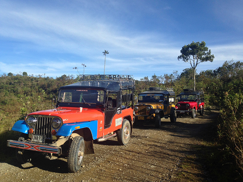…or even open 4x4 jeeps to reach some isolated locations.