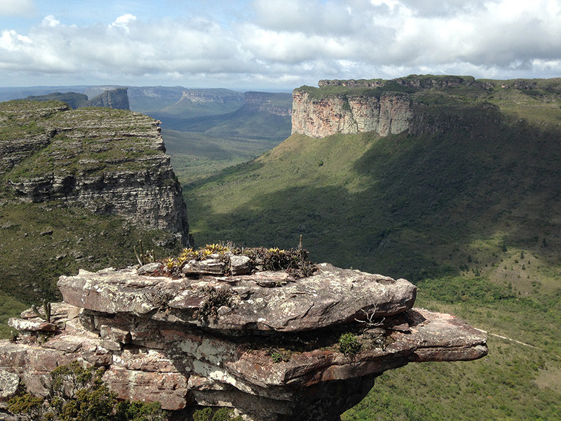 …including the scenic tablelands and rock gardens of the Chapada Diamantina…