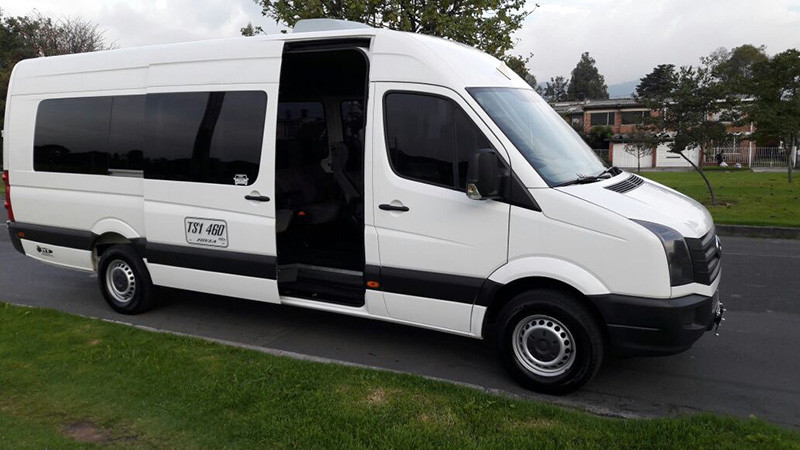 … so we’ll use a comfortable minibus for most of the trip…