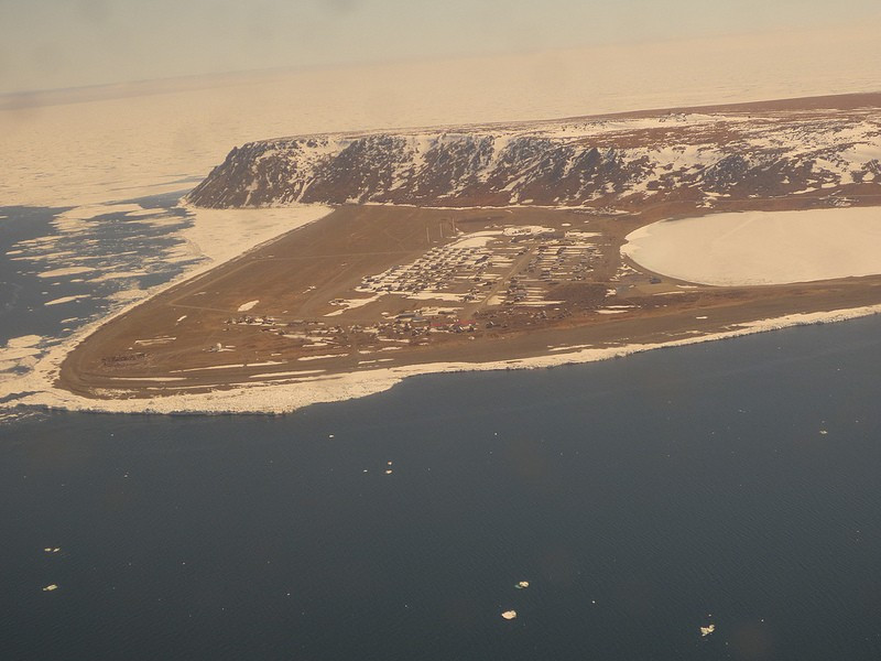 …to the Inupik village of Gambell at the northwest tip of St Lawrence Island.