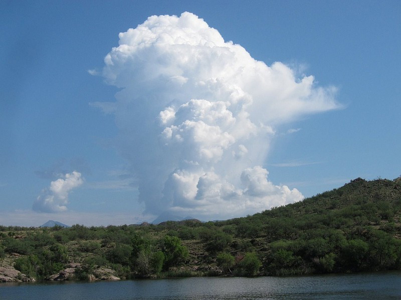 Arizona’s "second spring" comes during the summer monsoon when spectacular thunderheads…