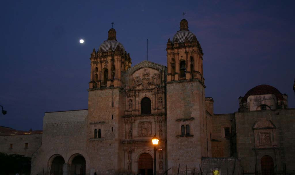 …and while strolling past the beautiful church of Santo Domingo after dinner we might see a Barn Owl fly over. (gb) 