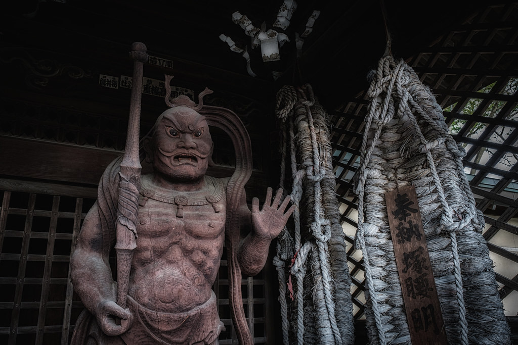 …fearsome temple guardians…