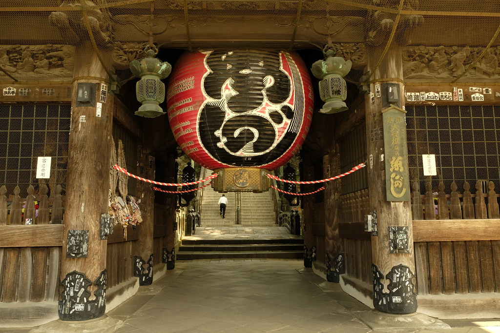 experiencing one of Japan’s cultural centres. Here, a temple entrance…
