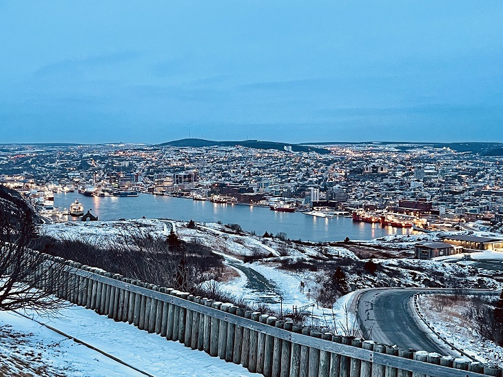 View of St. John’s from Signal Hill