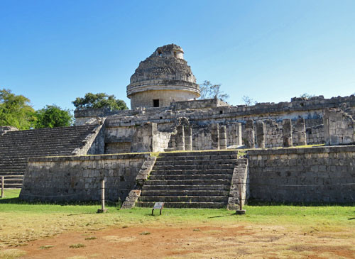 We spend a morning walking through the ruins of Chich&eacute;n Itz&aacute;.
Photo: Rich Hoyer