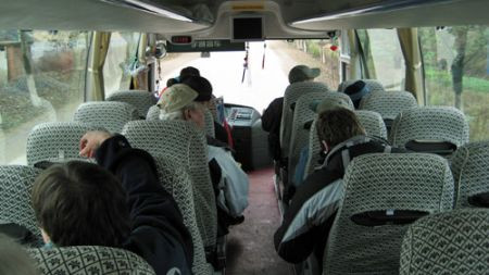 Travel on the China in Winter tour is perhaps surprisingly easy with fine coaches...