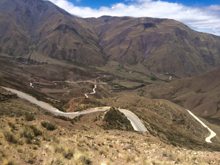 Andean roads will be circuitous&hellip;