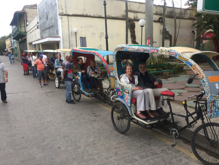 On our last evening, we'll board bicycle rickshaws for a tour of the town's architectural monuments...