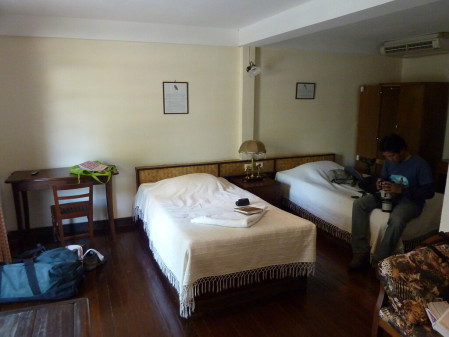 Our room at the Inthanon Highland Resort.