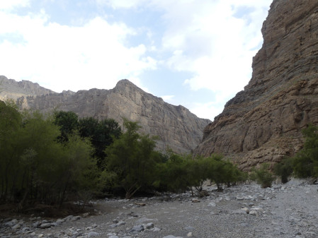 Oman is a country of rugged mountains...