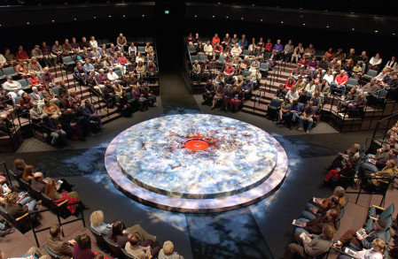 ...and the more modern Thomas Theatre. Photo credit: Oregon Shakespeare Festival


