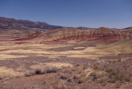On our way back to Portland we&rsquo;ll stop by the Painted Hills sector of the John Day Fossil Beds National Monument...